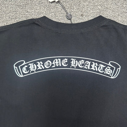 Chrome Hearts Scroll Logo Pocket T-Shirt
