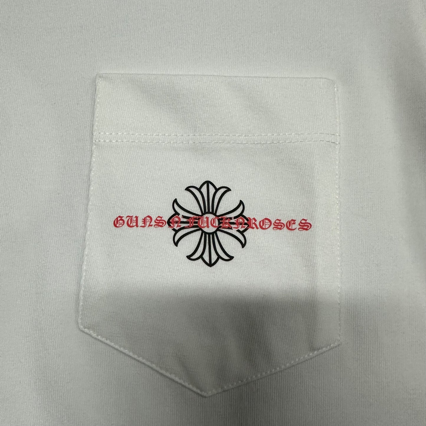 Chrome Hearts x Guns N' Roses Skull Cross T-Shirt