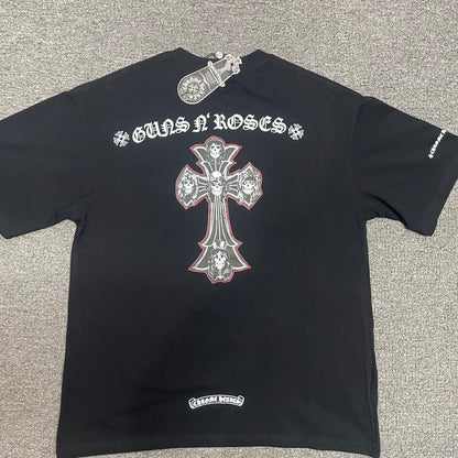 Chrome Hearts x Guns N' Roses Skull Cross T-Shirt