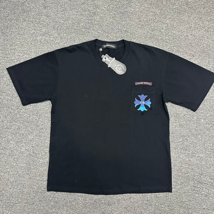 Chrome Hearts Harajuku Blue Cross T-Shirt