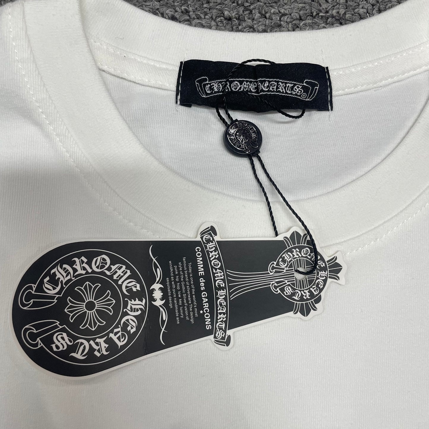 Chrome Hearts Harajuku Blue Cross T-Shirt