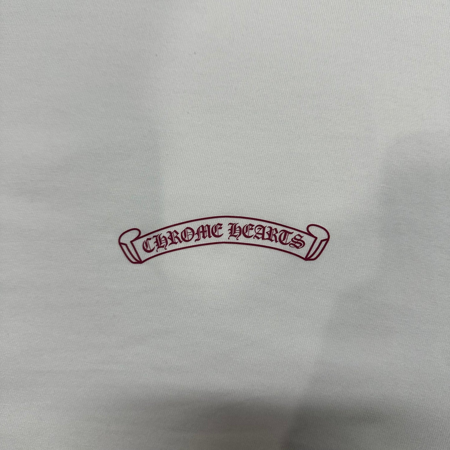 Chrome Hearts Pink Neck Logo Pocket T-Shirt