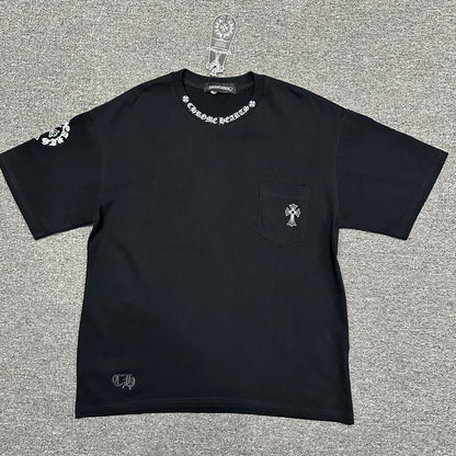 Chrome Hearts Circle Cross Logo T-Shirt