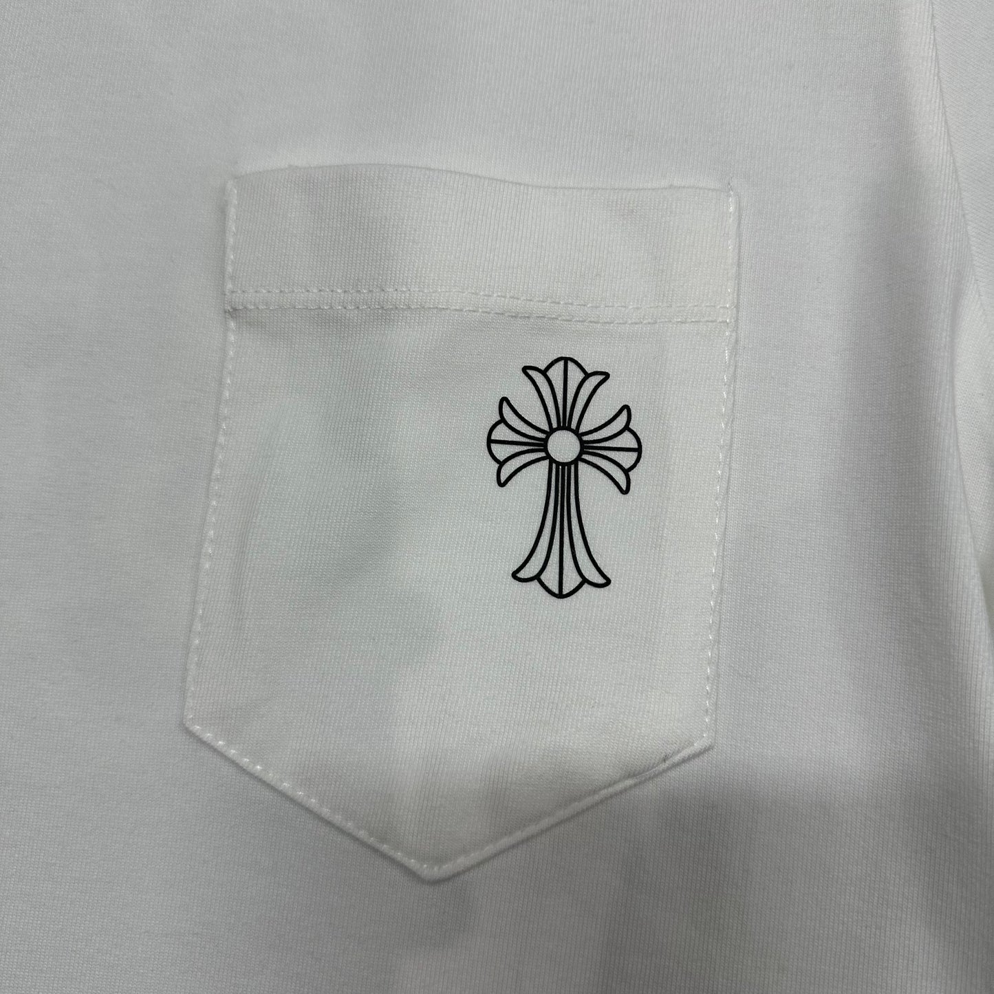 Chrome Hearts Circle Cross Logo T-Shirt