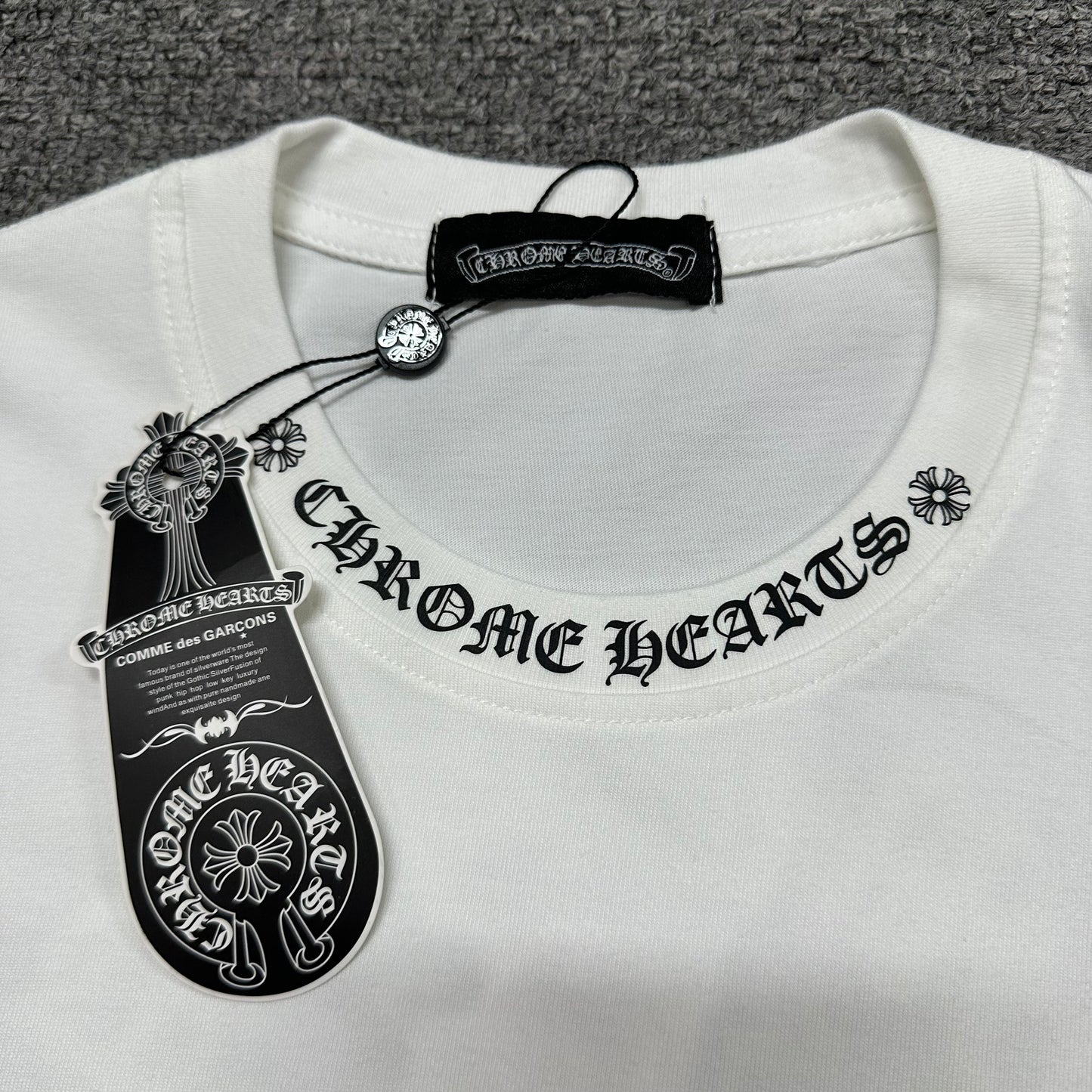 Chrome Hearts Circle Cross Logo T-Shirt