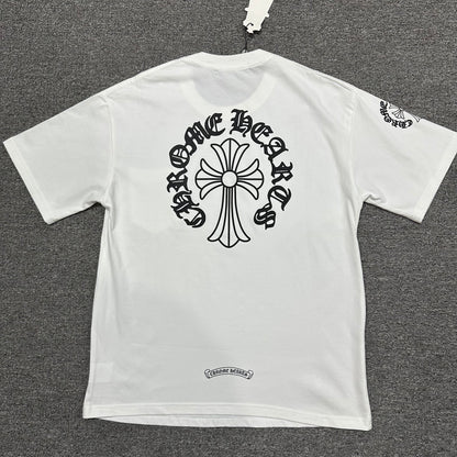Chrome Hearts Circle Cross Logo T-Shirt
