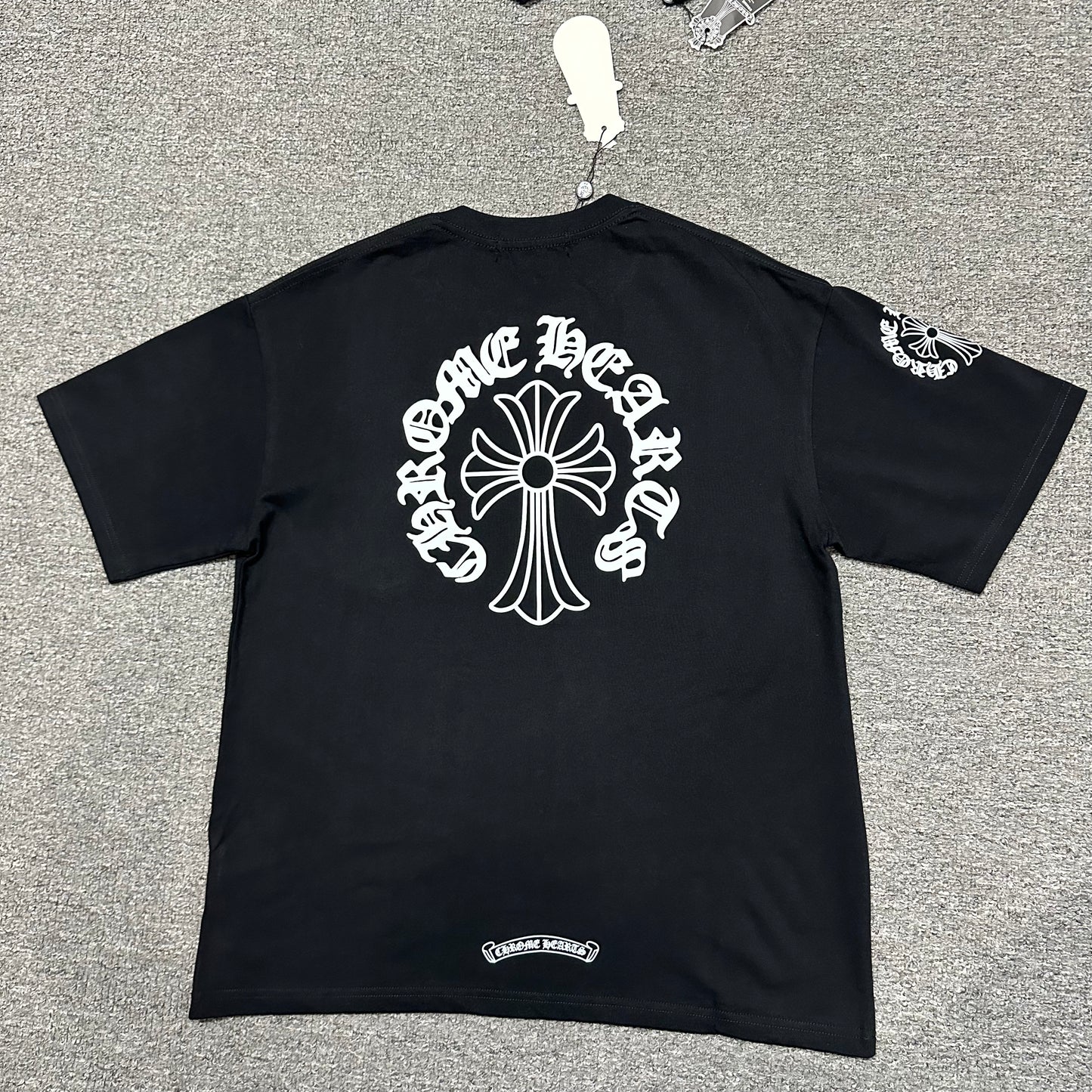 Chrome Hearts Circle Cross Logo T-Shirt