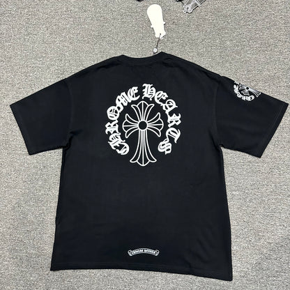Chrome Hearts Circle Cross Logo T-Shirt