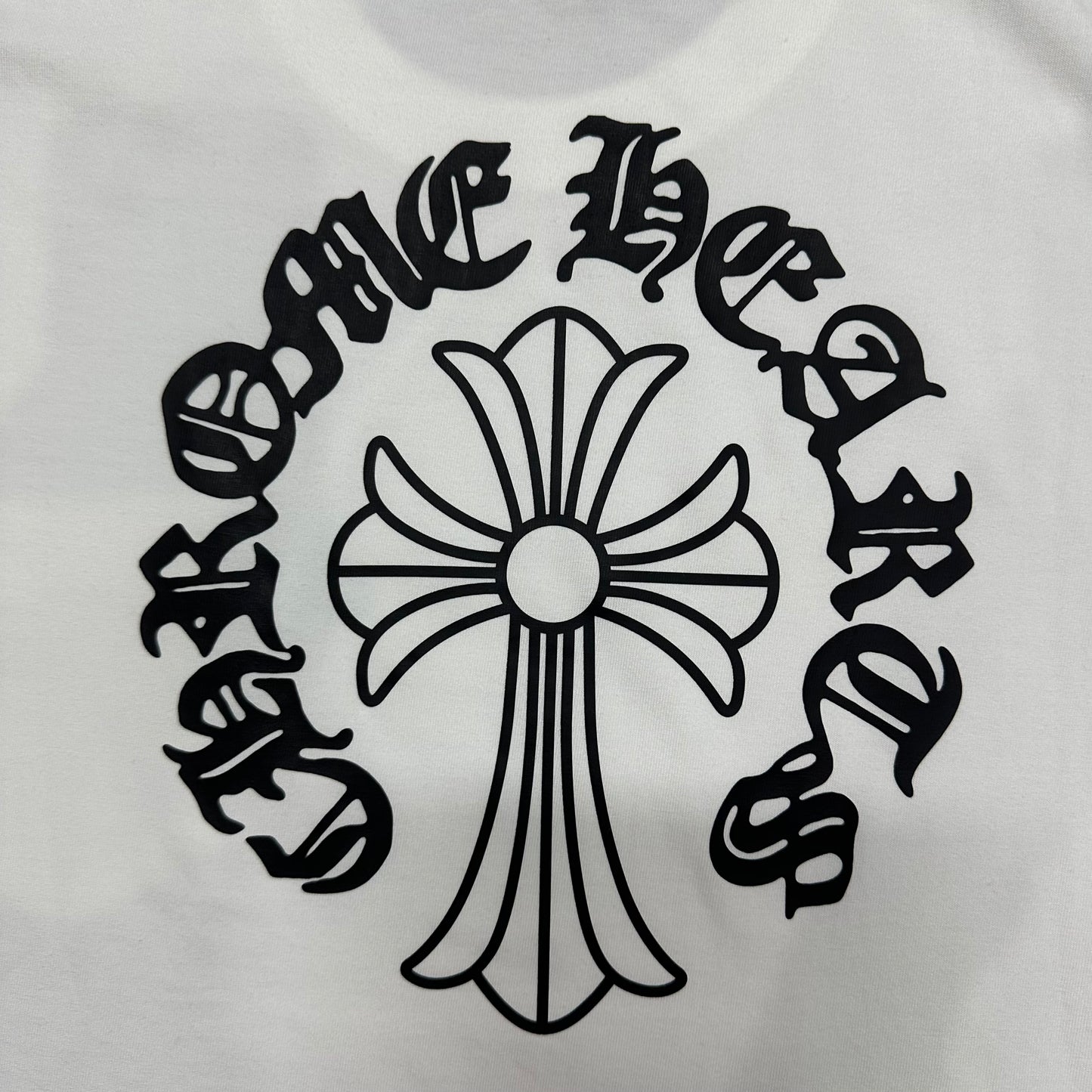 Chrome Hearts Circle Cross Logo T-Shirt