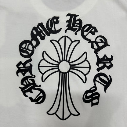 Chrome Hearts Circle Cross Logo T-Shirt