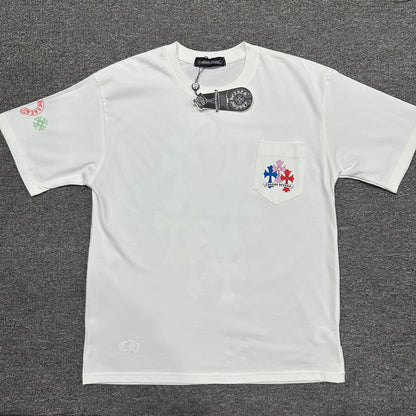 Chrome Hearts Multicolor Cross Cemetery T-Shirt