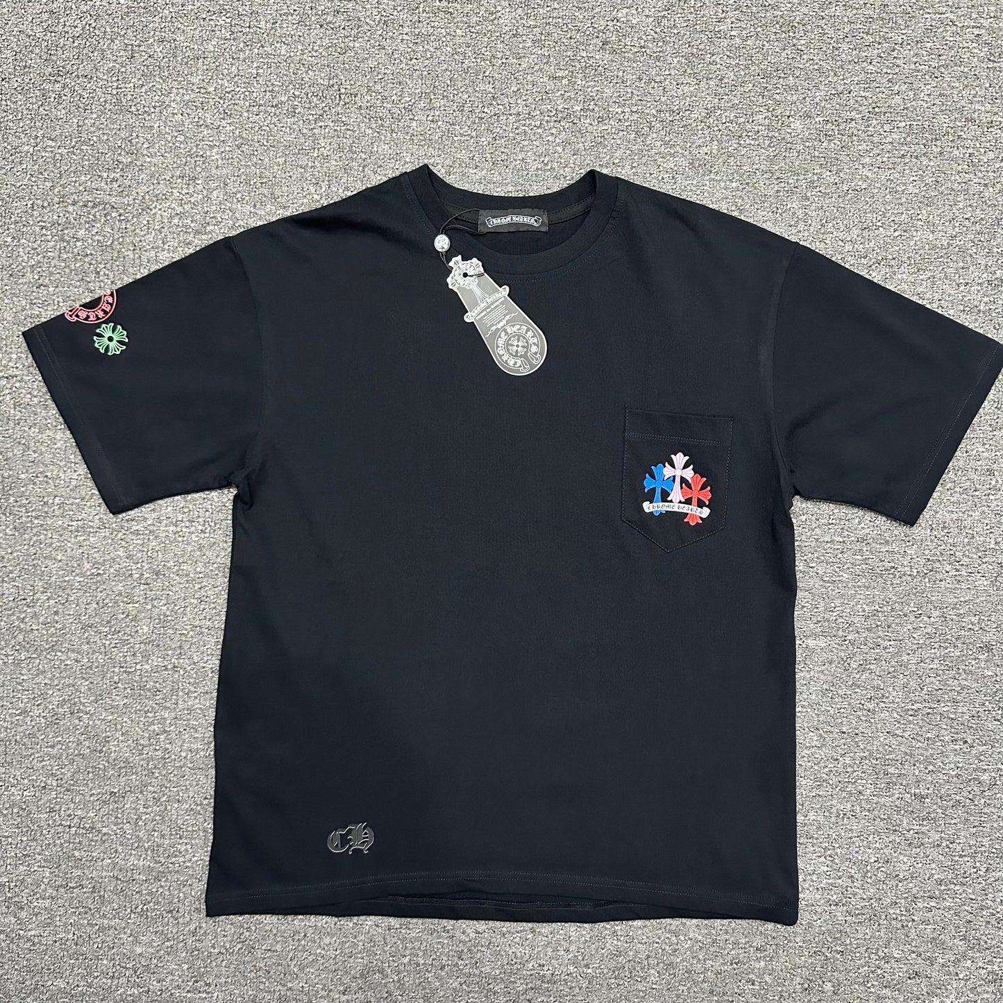 Chrome Hearts Multicolor Cross Cemetery T-Shirt