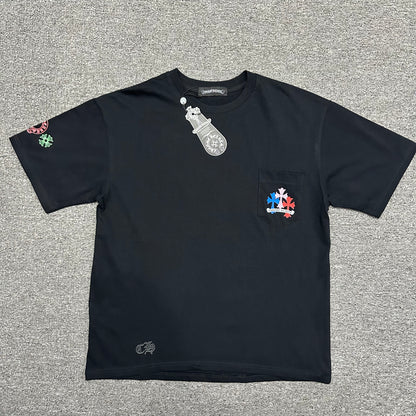 Chrome Hearts Multicolor Cross Cemetery T-Shirt