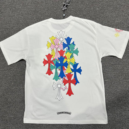 Chrome Hearts Multicolor Cross Cemetery T-Shirt