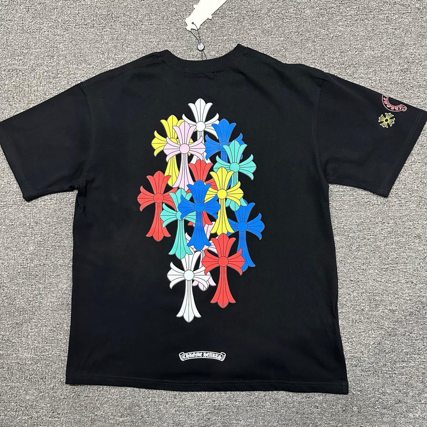 Chrome Hearts Multicolor Cross Cemetery T-Shirt