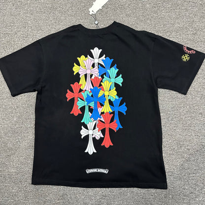Chrome Hearts Multicolor Cross Cemetery T-Shirt