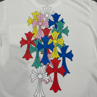Chrome Hearts Multicolor Cross Cemetery T-Shirt