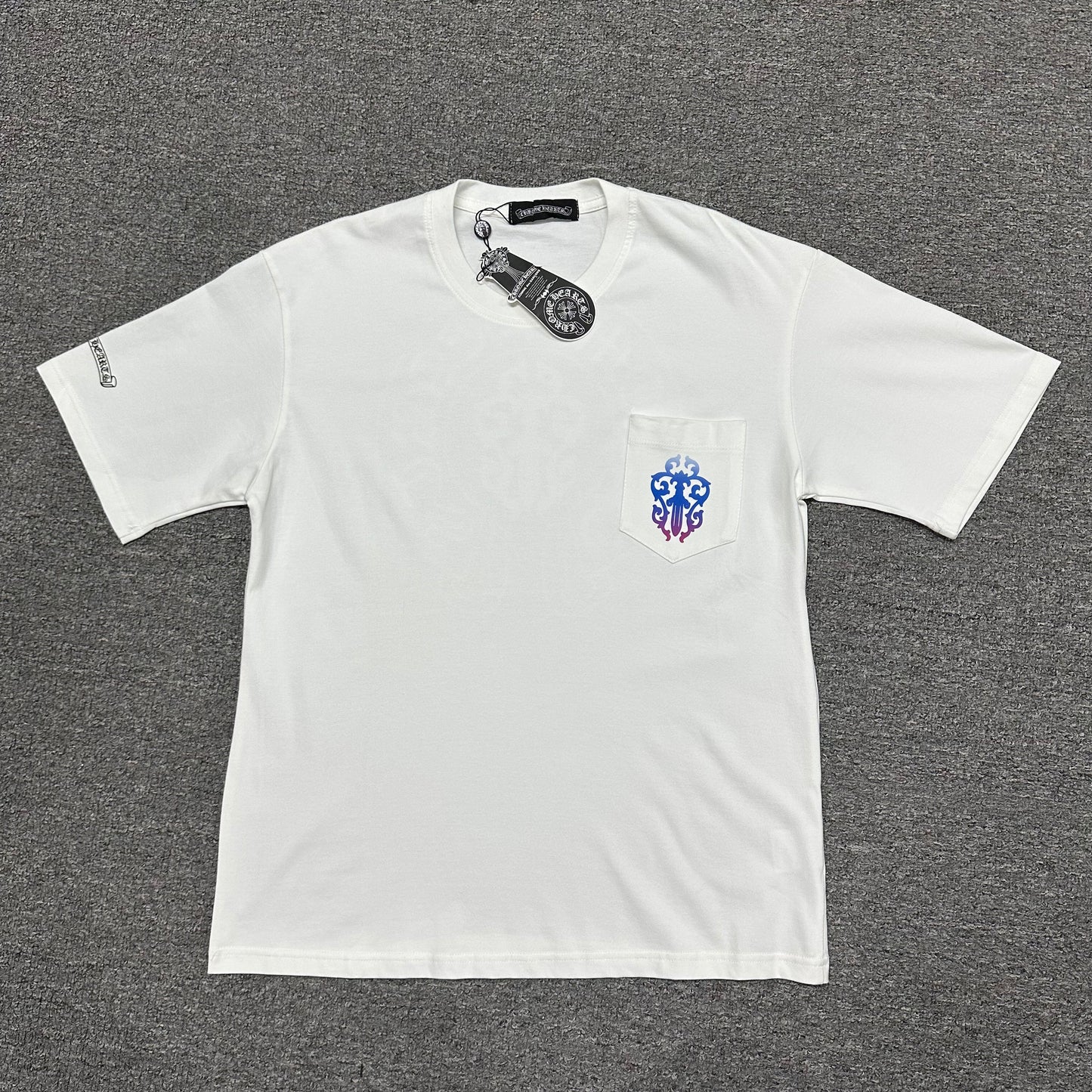 Chrome Hearts Gradient Dagger Horseshoe T-Shirt