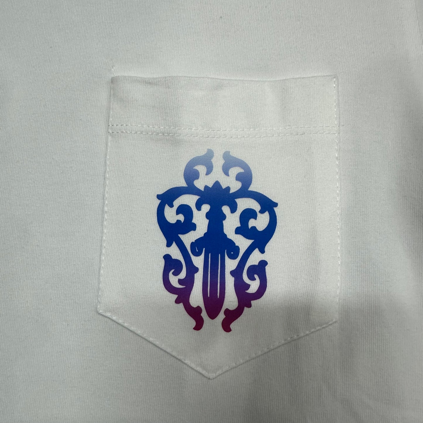 Chrome Hearts Gradient Dagger Horseshoe T-Shirt