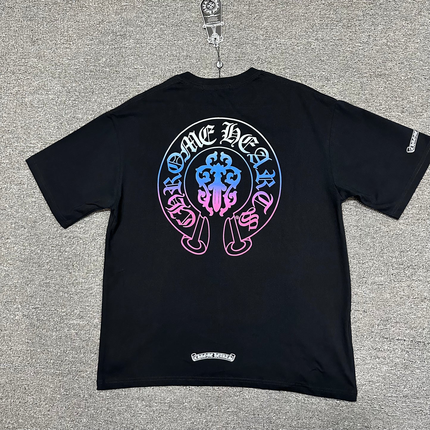 Chrome Hearts Gradient Dagger Horseshoe T-Shirt