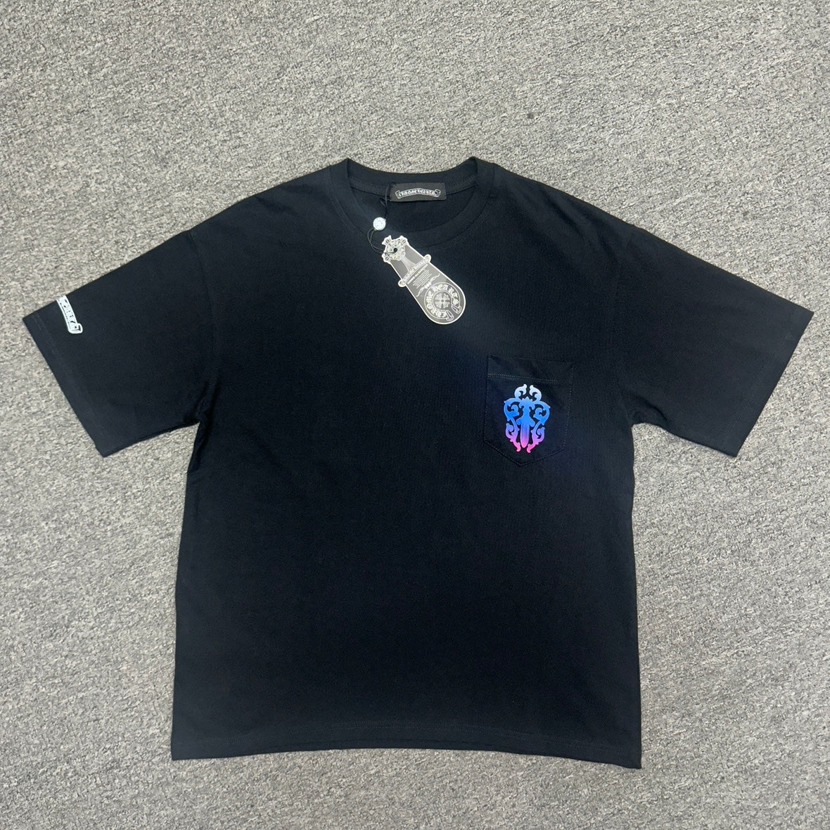 Chrome Hearts Gradient Dagger Horseshoe T-Shirt