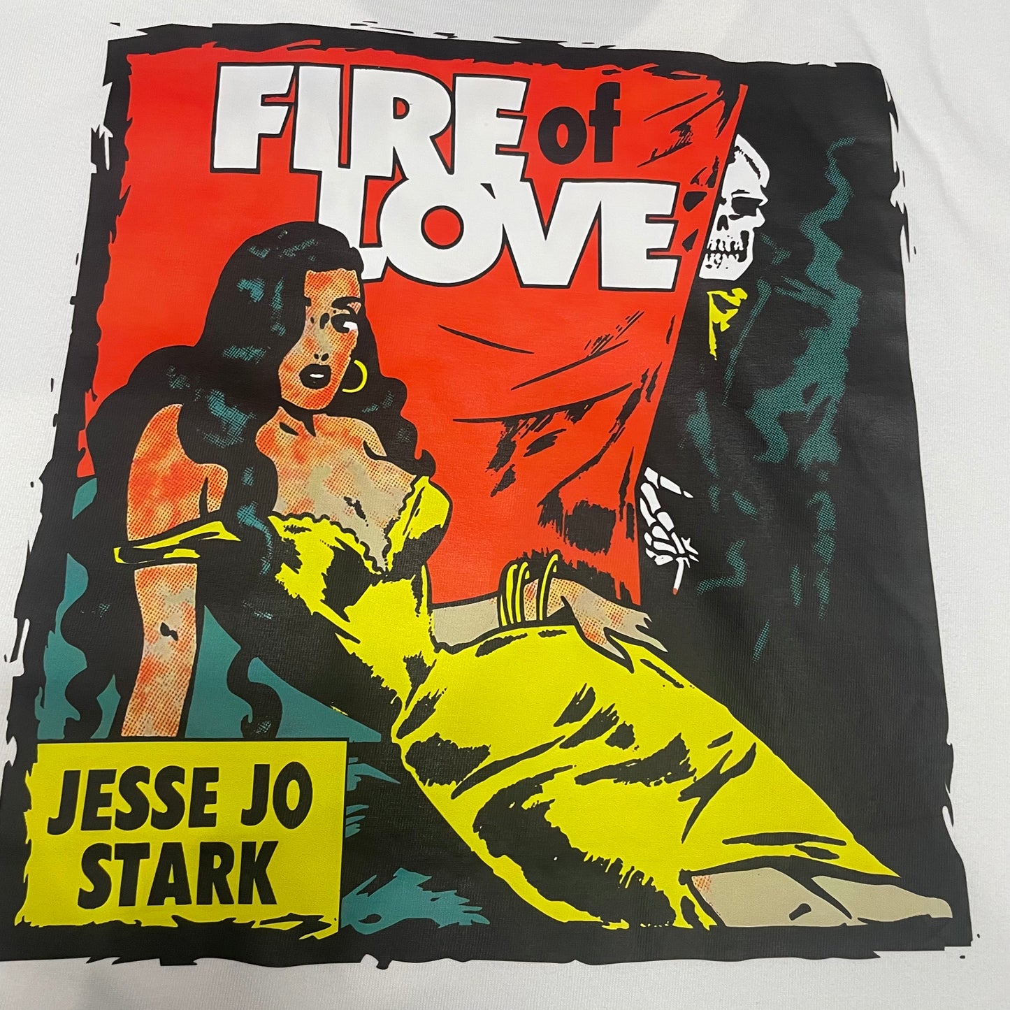 Chrome Hearts x Jesse Jo Stark Fire of Love T-Shirt