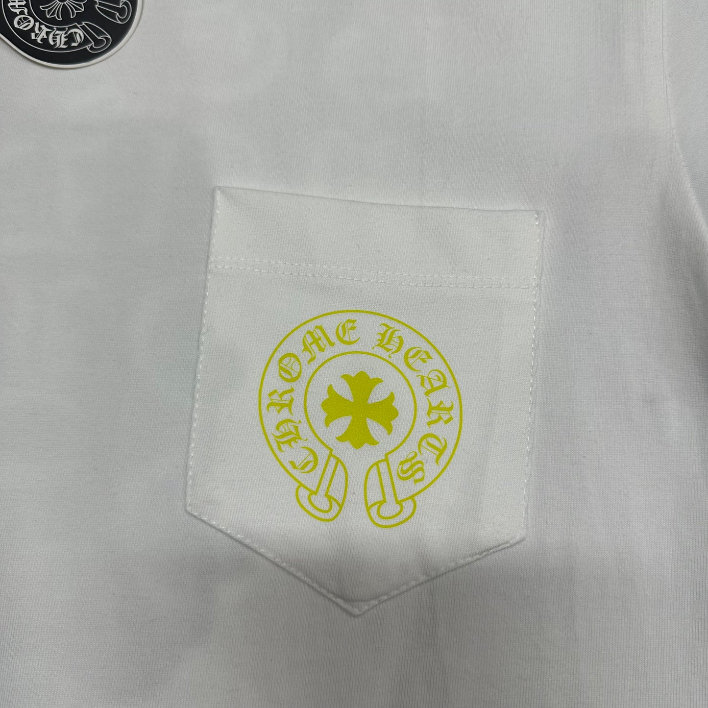 Chrome Hearts Black Yellow Eye Chart T-Shirt