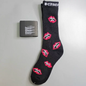 Chrome Hearts Lips Pattern Socks