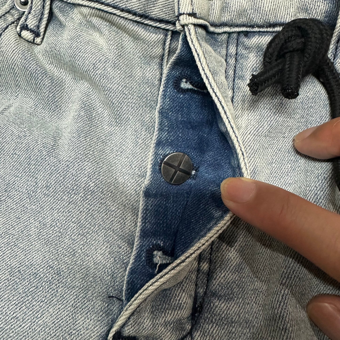 Ksubi Graffiti Slim Jeans Light Indigo