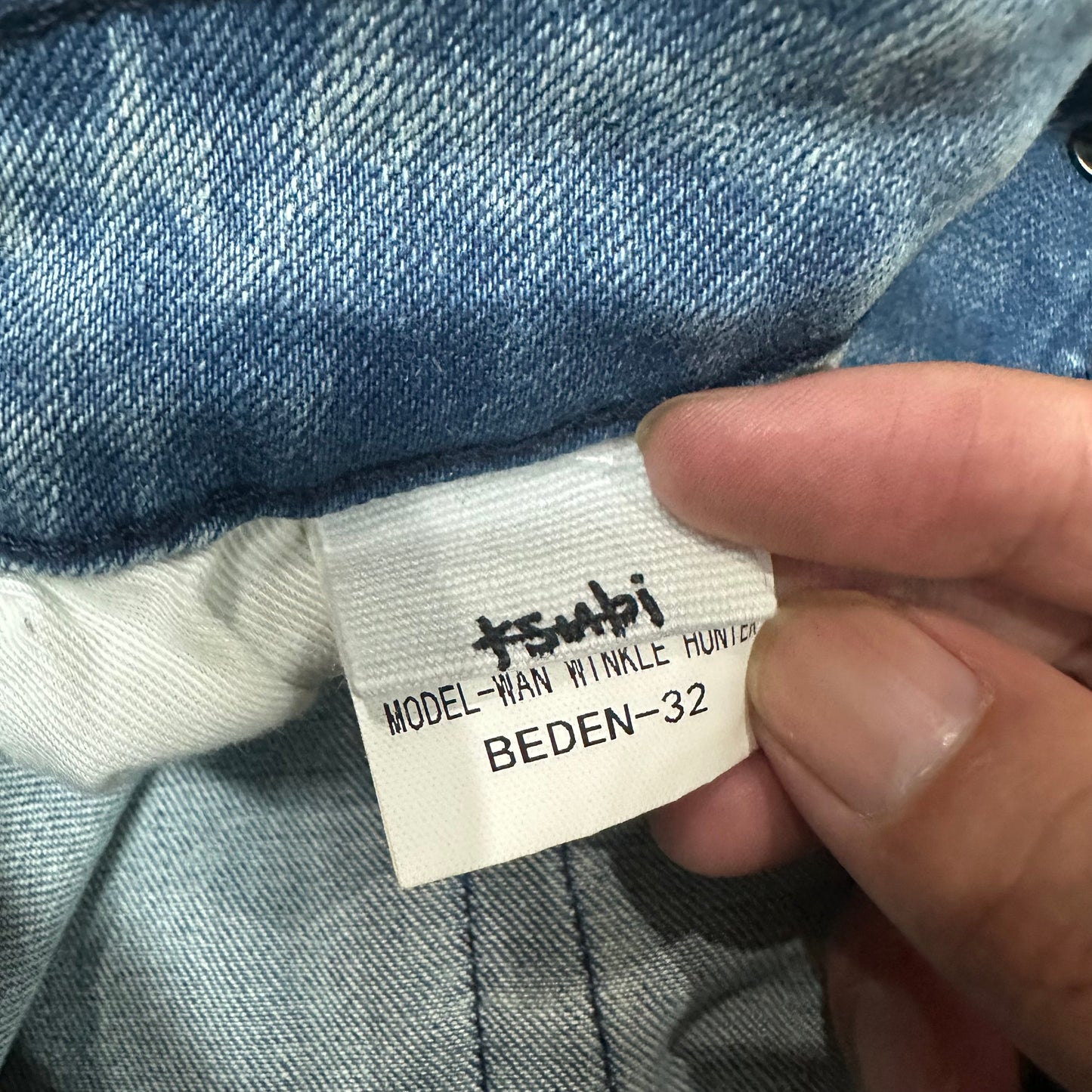 Ksubi Graffiti Slim Jeans Light Indigo