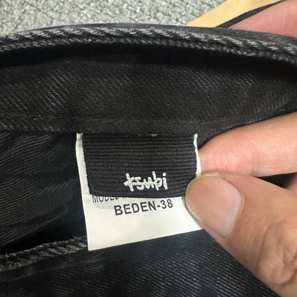 Ksubi Anti K Contrast Stitch Relaxed Jeans Black