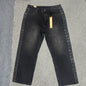 Ksubi Anti K Contrast Stitch Relaxed Jeans Black