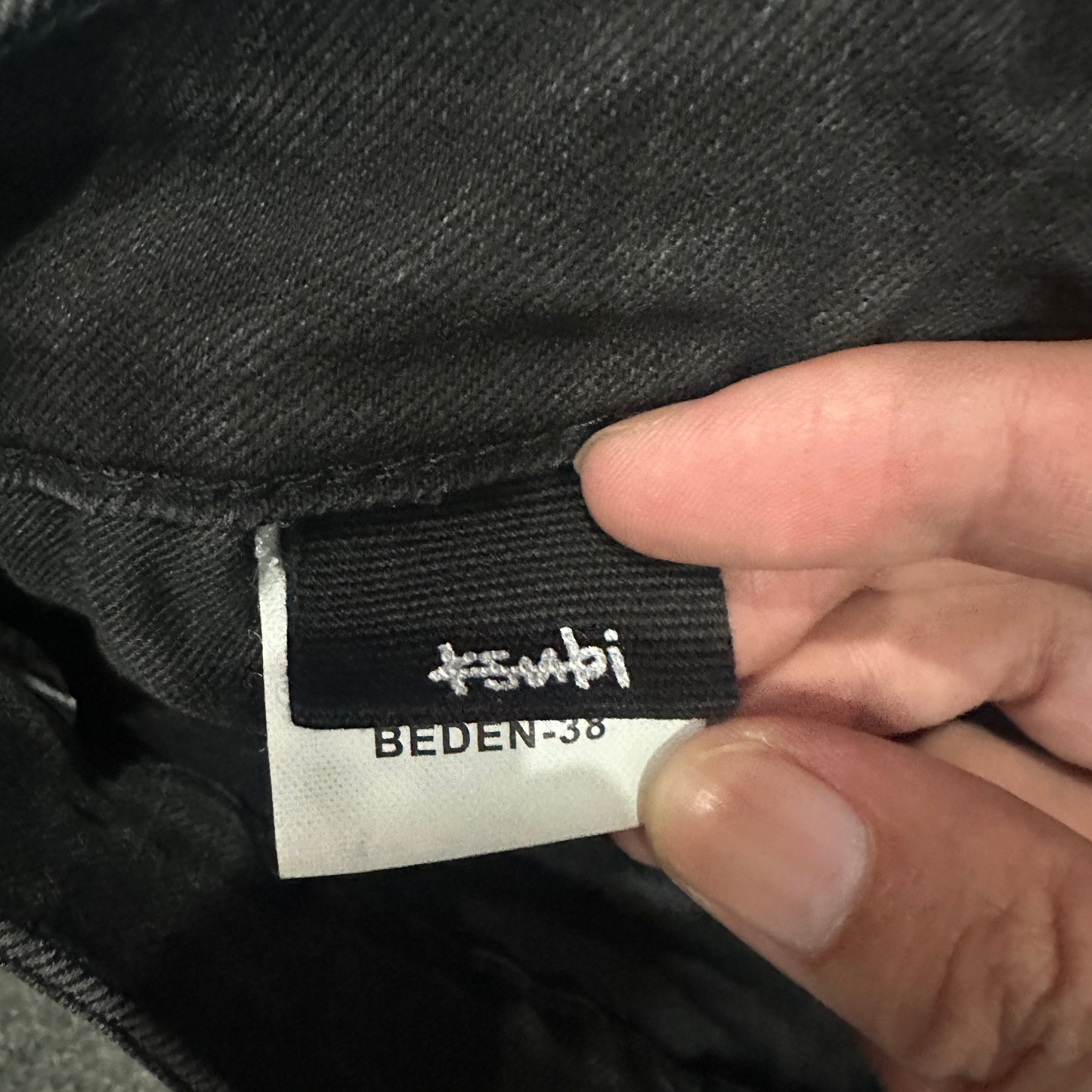 Ksubi Monogram Slim Jeans Black