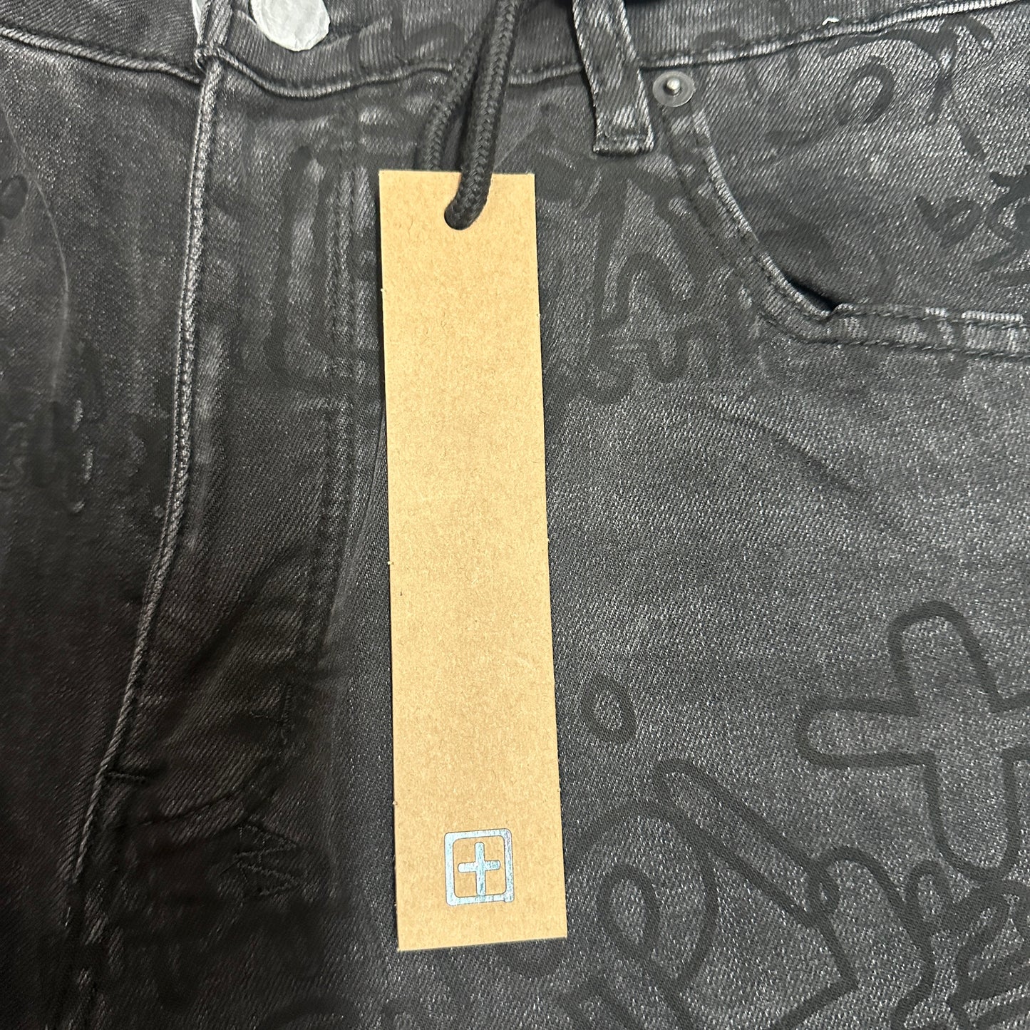 Ksubi Monogram Slim Jeans Black