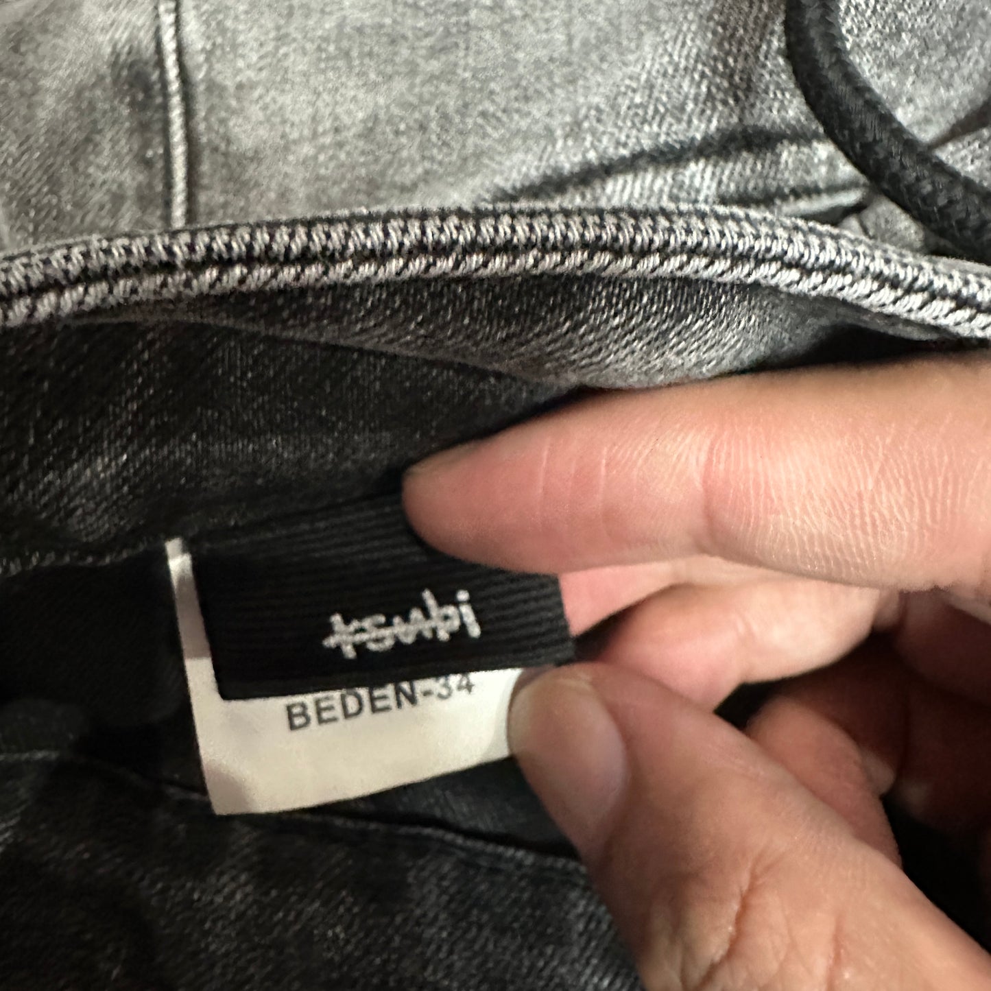 Ksubi Graffiti Distressed Slim Jeans Grey