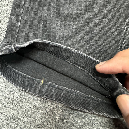 Ksubi Chitch Distressed Slim Jeans Washed Black