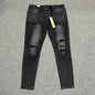 Ksubi Chitch Distressed Slim Jeans Washed Black