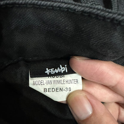 Ksubi Distressed Slim Jeans Black K10