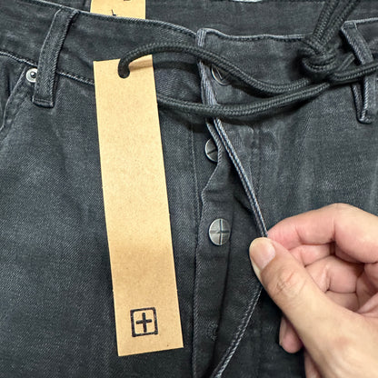 Ksubi Graphic Slim Jeans Black K11