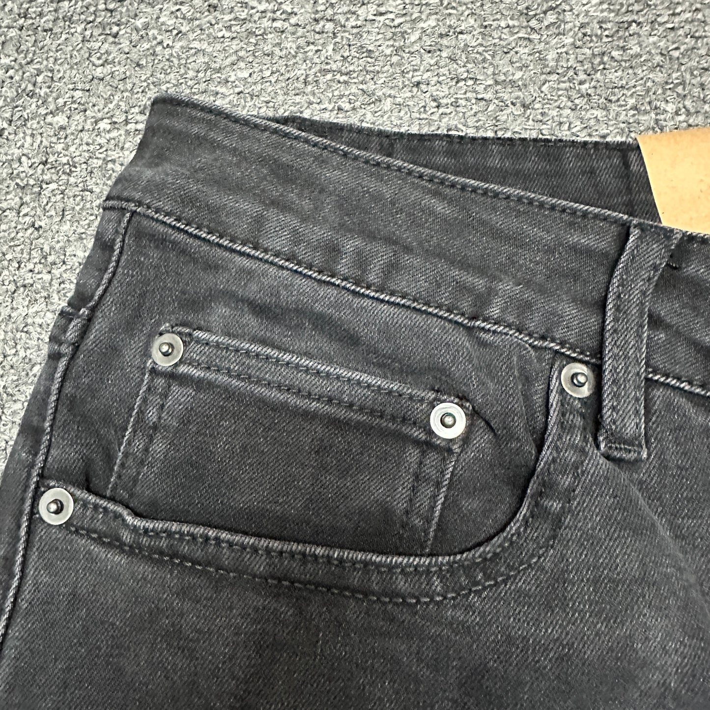 Ksubi Graphic Slim Jeans Black K11