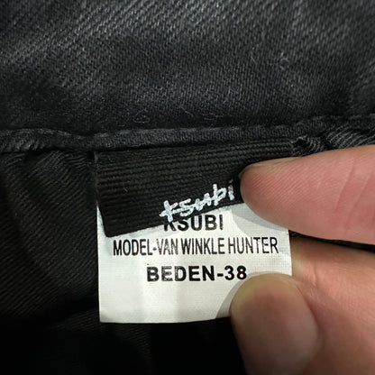 Ksubi Graphic Slim Jeans Black K11