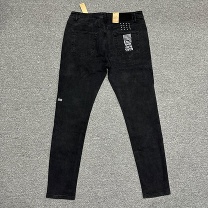 Ksubi Graphic Slim Jeans Black K11