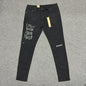 Ksubi Graphic Slim Jeans Black K11
