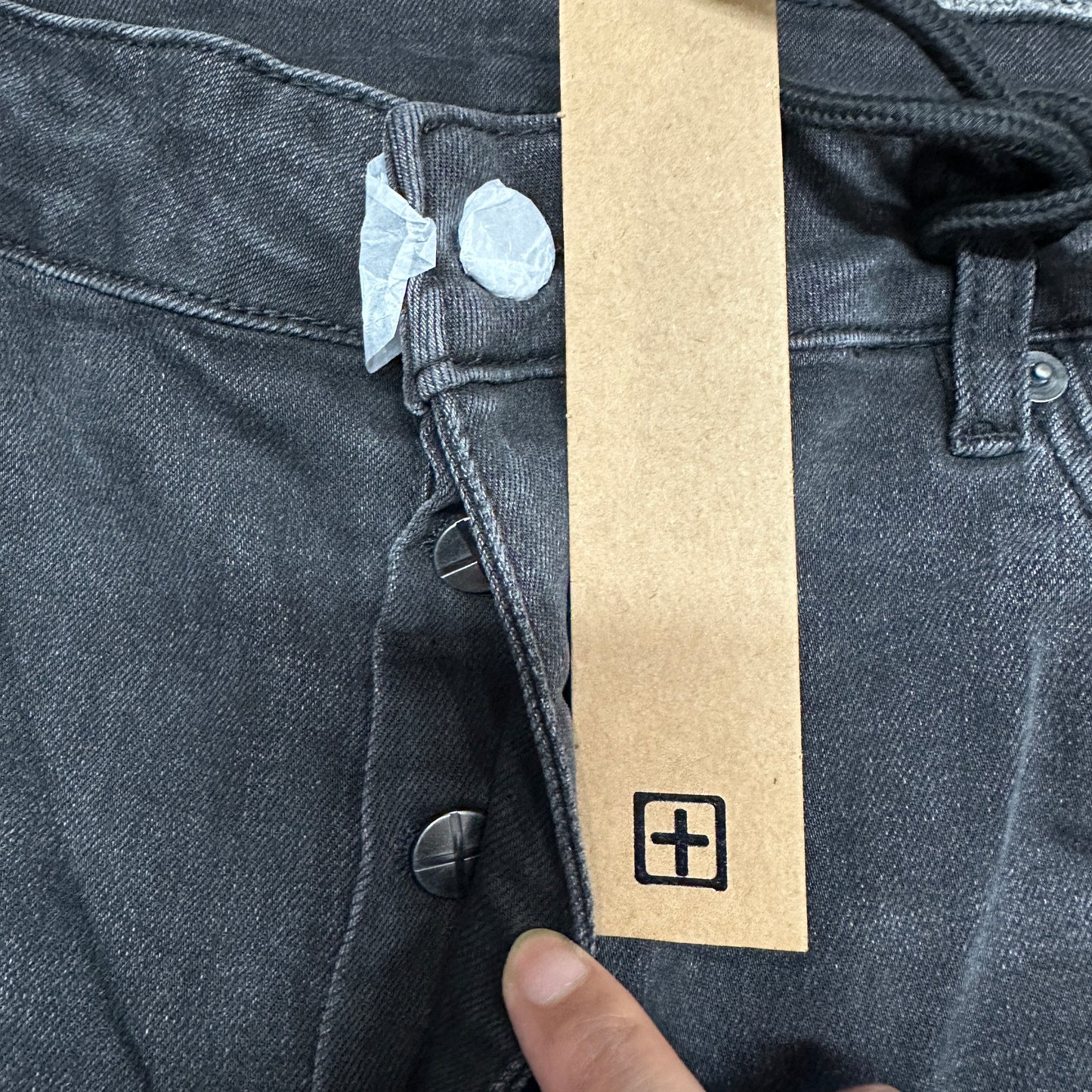 Ksubi Chitch Ripped Slim Jeans Washed Black