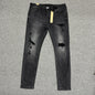 Ksubi Chitch Ripped Slim Jeans Washed Black