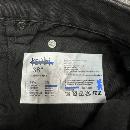 Ksubi Chitch Shredded Black Jeans