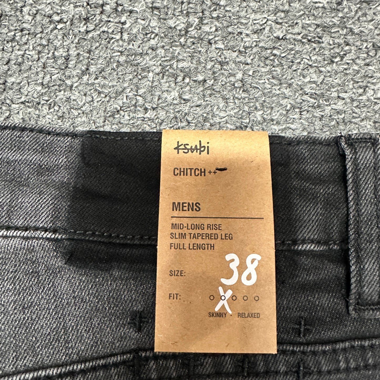 Ksubi Chitch Shredded Black Jeans