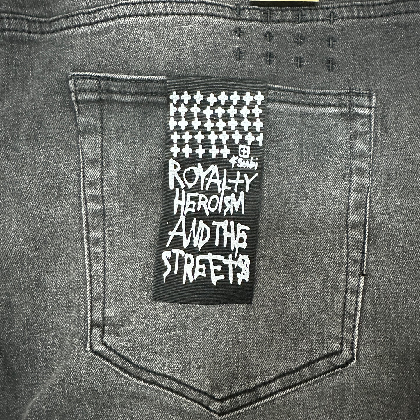 Ksubi Chitch Shredded Black Jeans