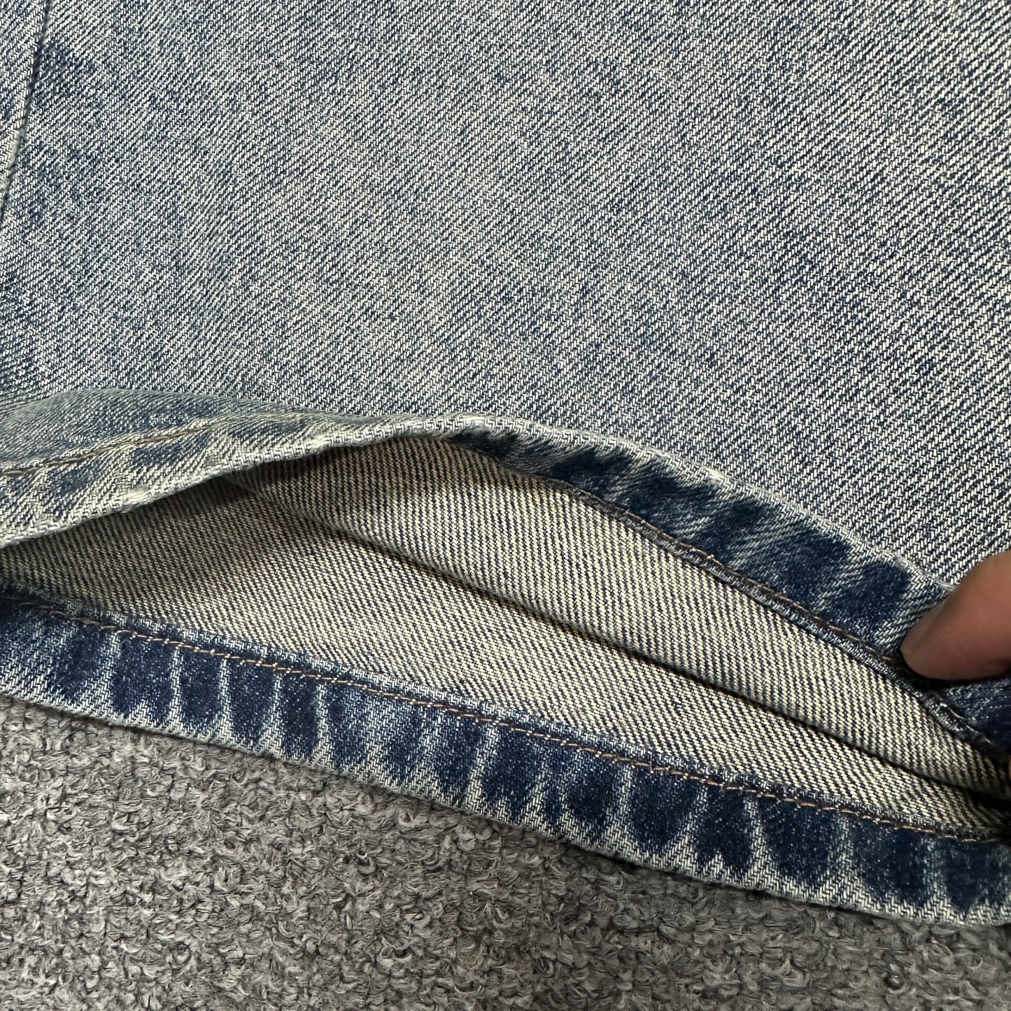 Ksubi Anti K Logo Relaxed Jeans Light Indigo