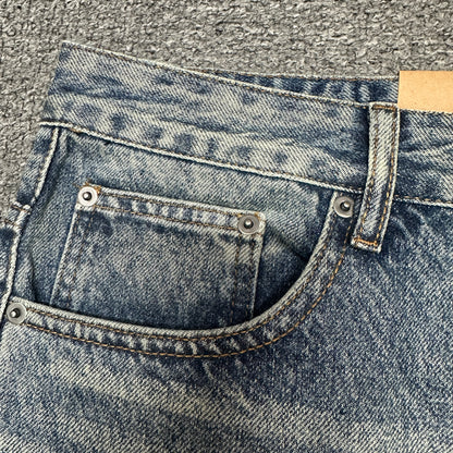 Ksubi Anti K Logo Relaxed Jeans Light Indigo